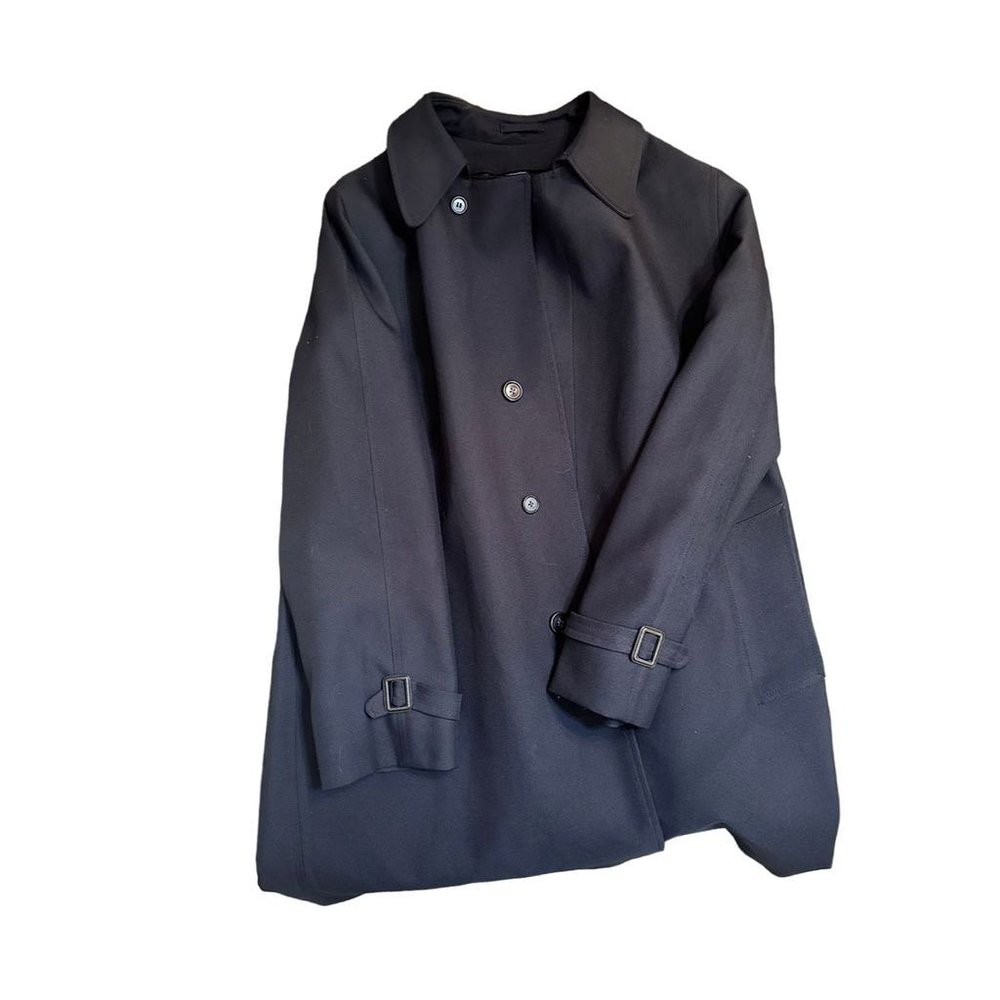 Clipper Mist Londontown Corp. Men's Overcoat All Weather Black Size 42
